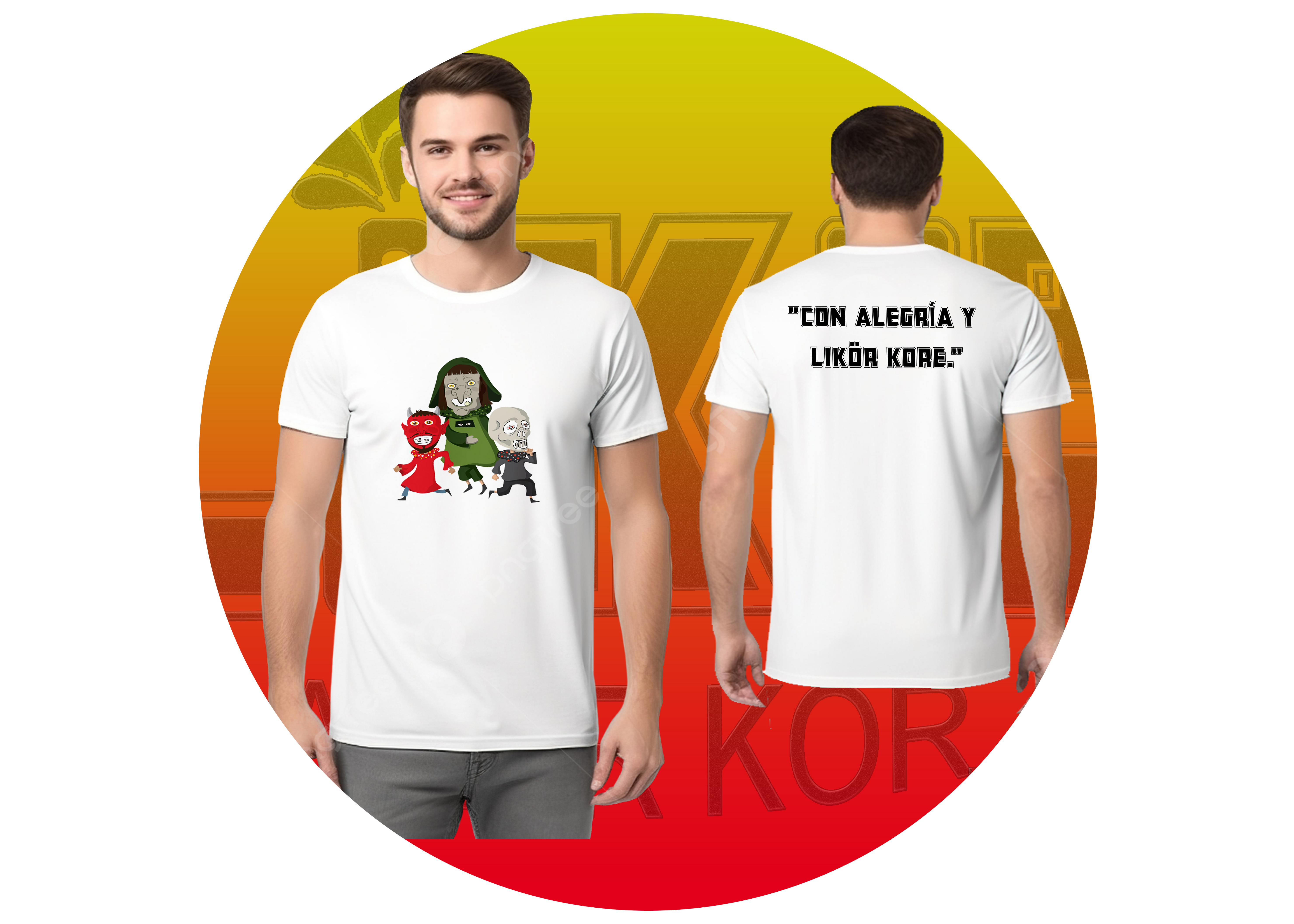 Camiseta Likor Kore Mascaradas