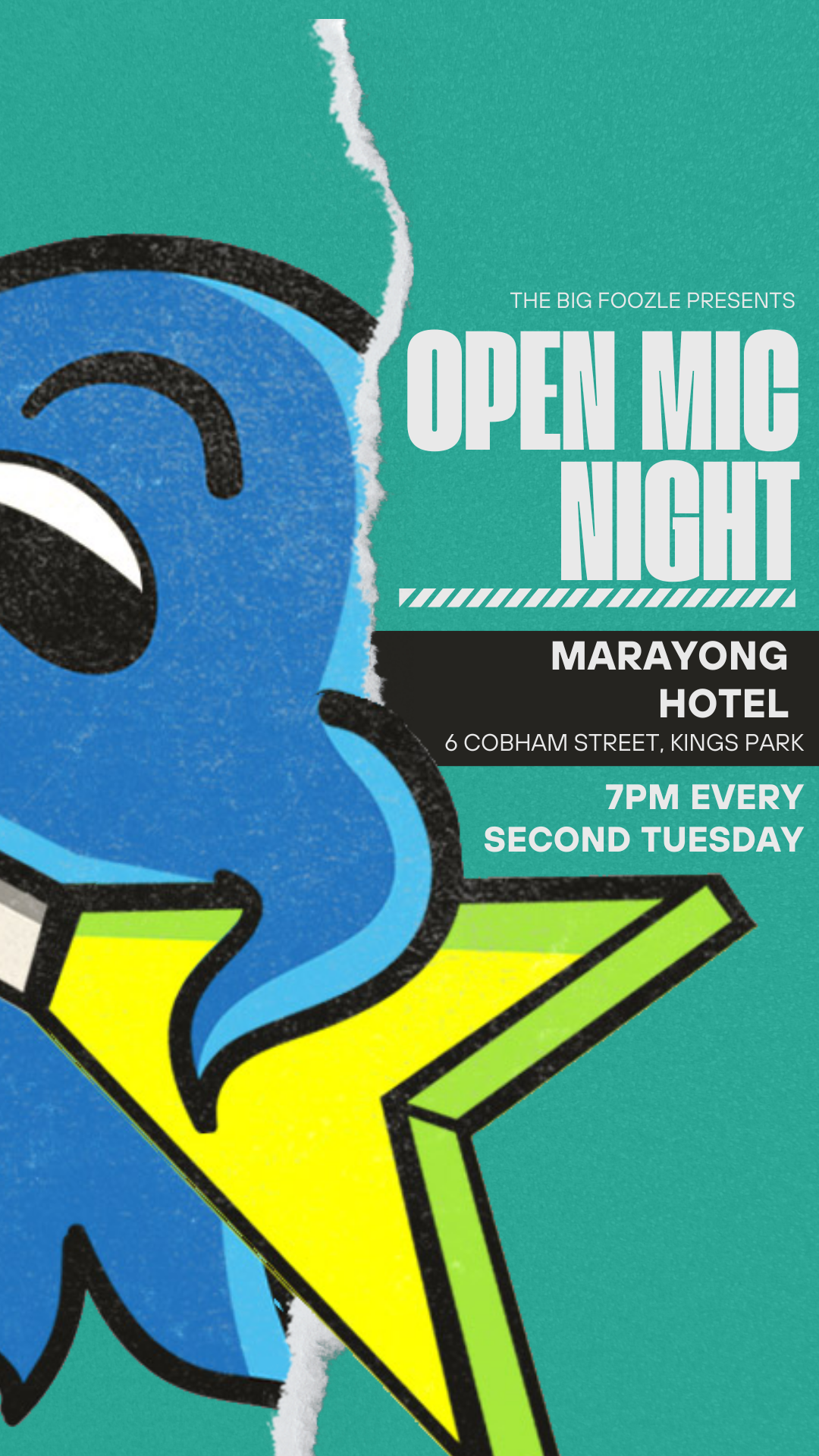 Big Foozle Open Mic at