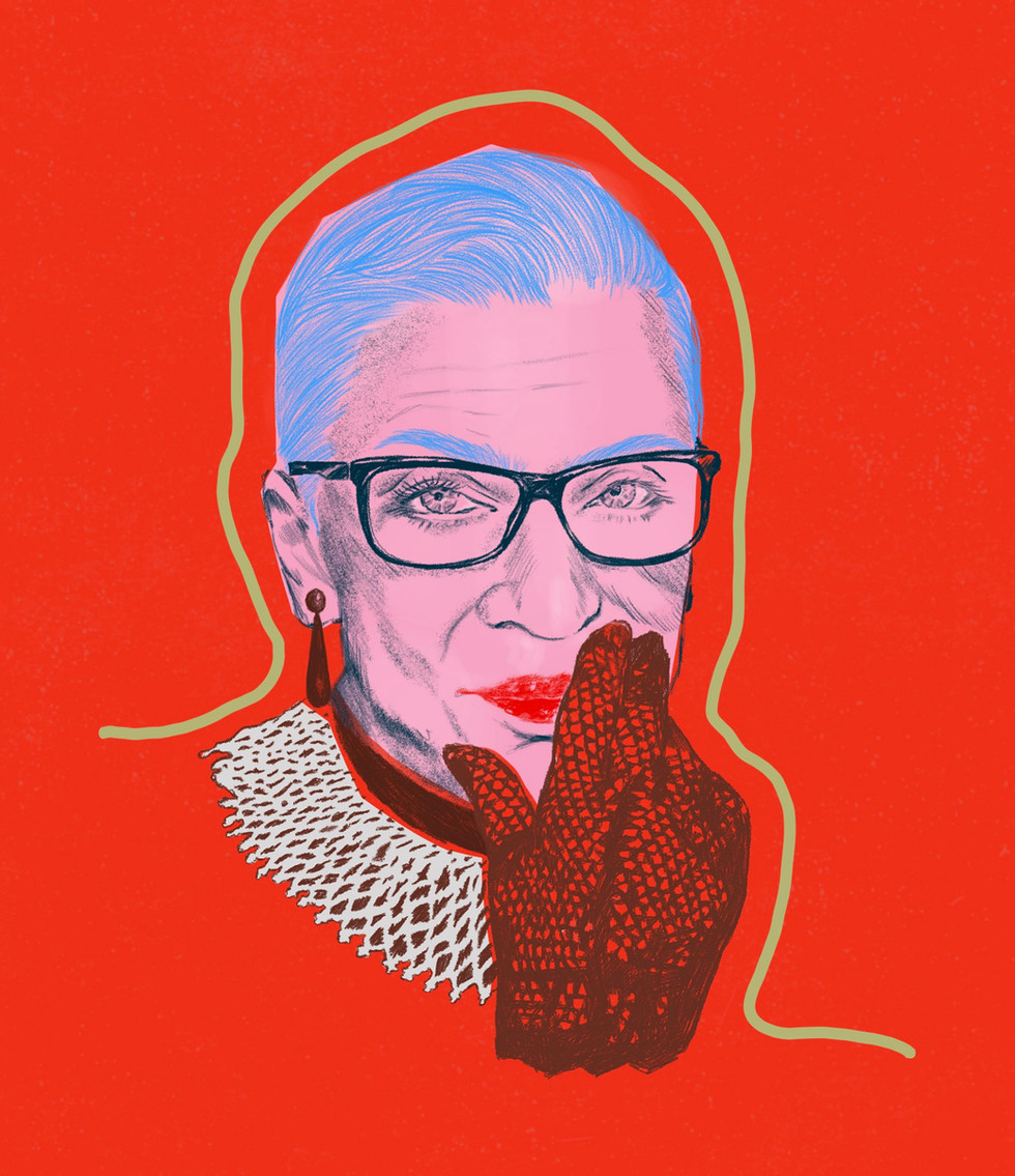 Ruth Bader Ginsburg portrait