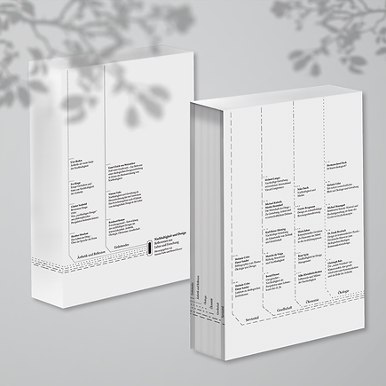 Fachbuch Ecosign - Buchdesign, Buchleitsystem, Coverdesign, Schuberansicht