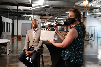 corporate video production behind the scenes