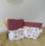 Miniature : Ensemble fleur d'automne "prune"