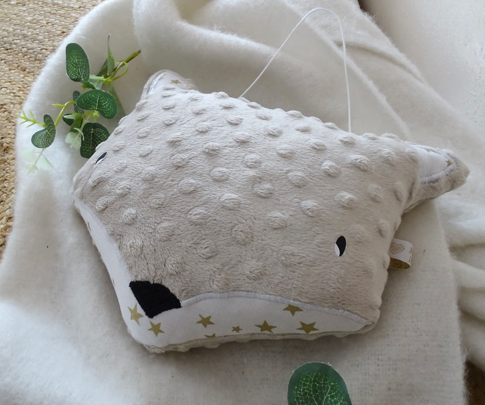 Miniature : Veilleuse Renard beige naturel