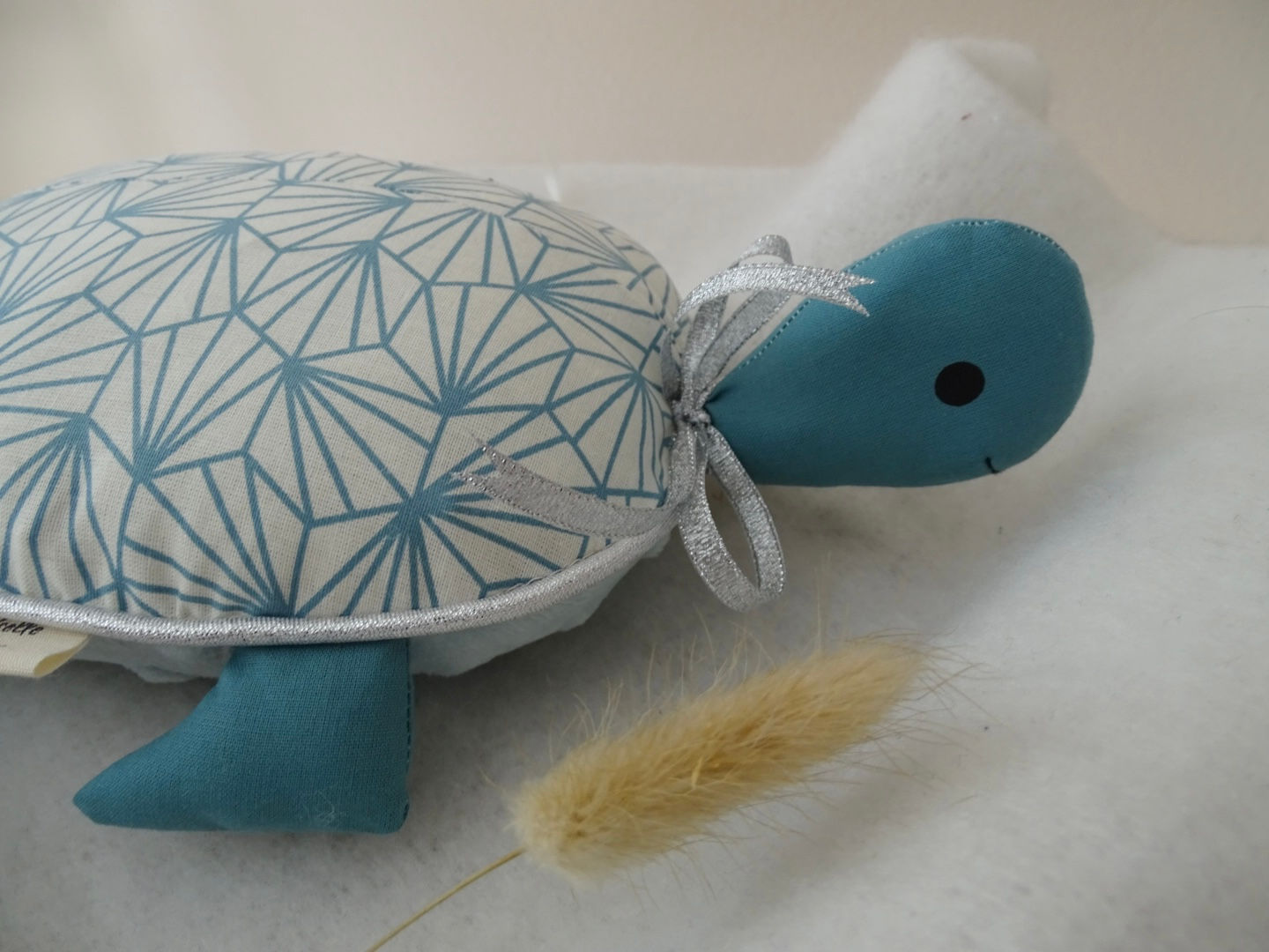 Veilleuse Tortue Origami bleu