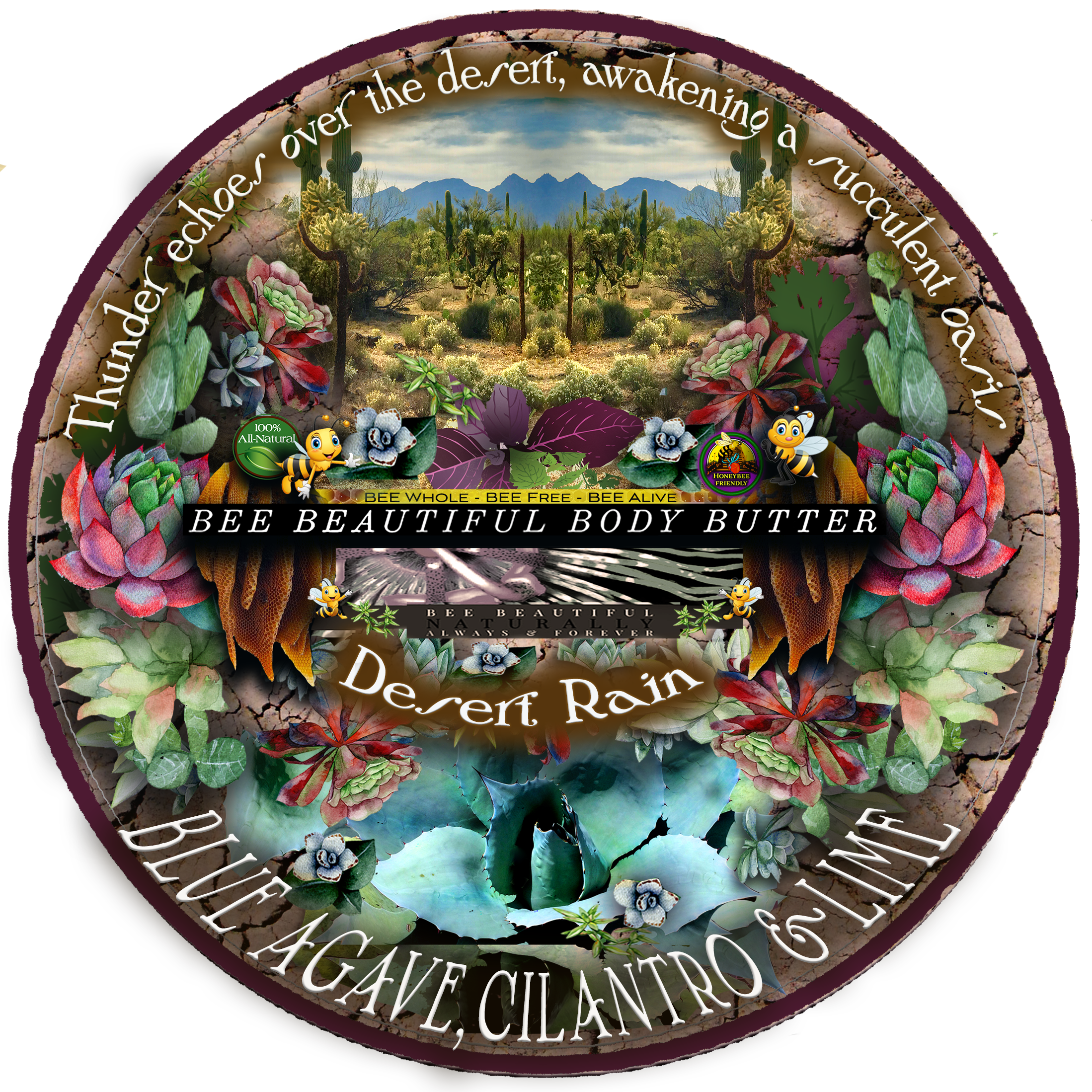 'DESERT RAIN'; Light Body Creme