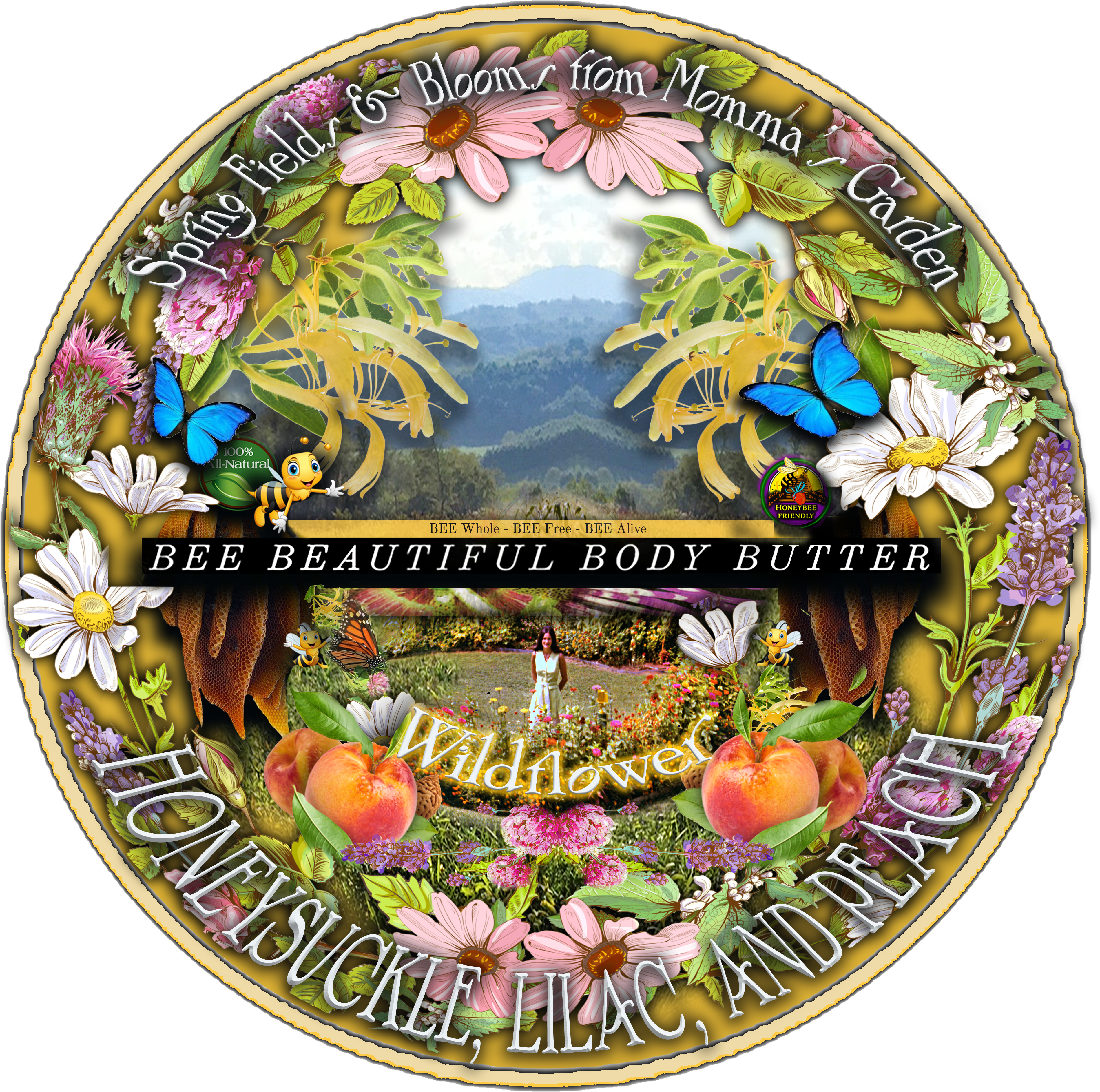 'WILDFLOWER'; Light Body Creme