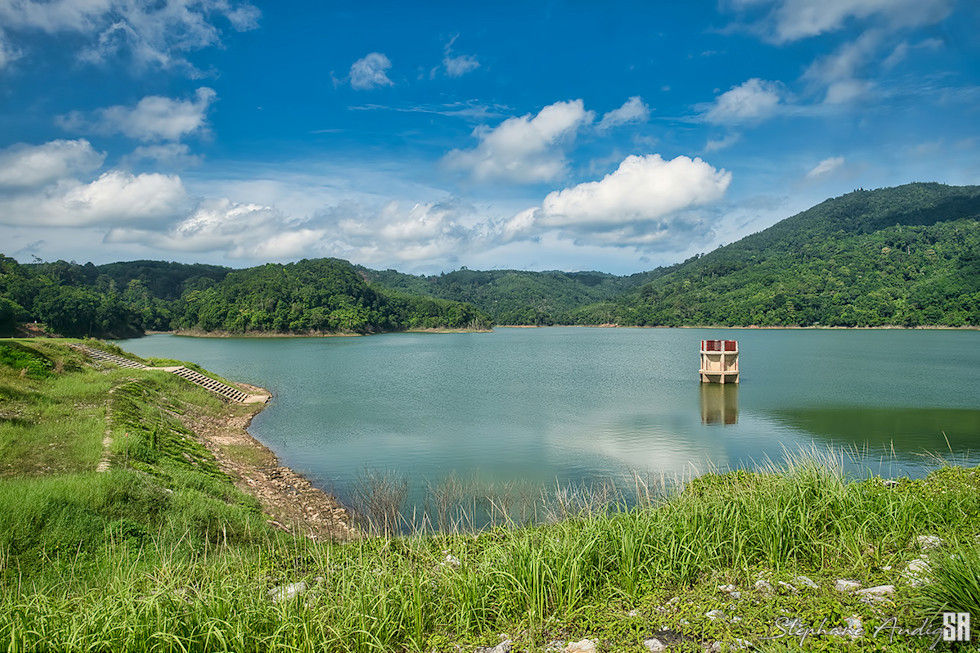 Bang Wad Reservoir in high season