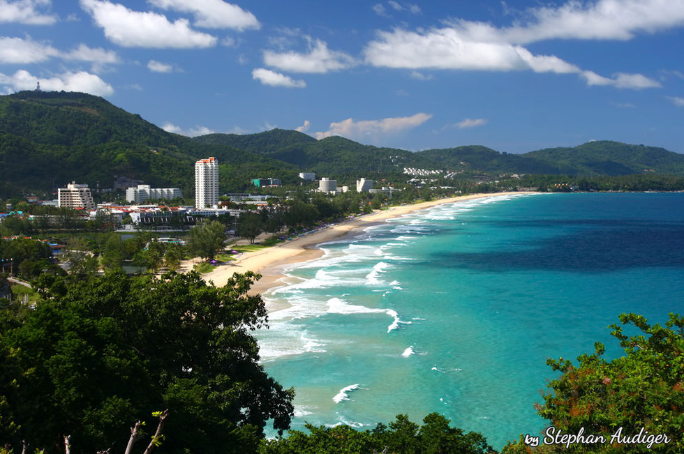 Karon Beach view