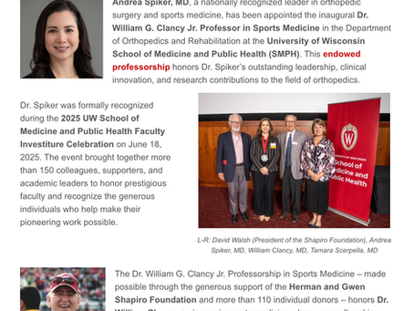 Congrats Dr. Spiker and Dr. Scerpella!