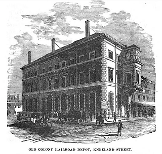 Old Colony Railroad Depot 1883