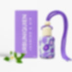 Innovative car freshener design with a rotating scent dispenser.