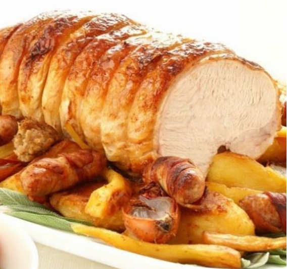 Fresh Christmas Turkey Breast Roll (approx 2kg) *Deposit*