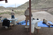 AR 15 class at the gun range