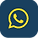 WhatsApp and SMS icon representing mobile marketing for logistics businesses
