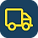 Truck icon for full truckload and less-than-truckload shipping services