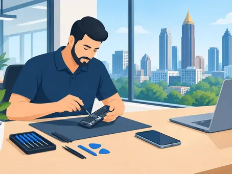 Phone Repair at Your Atlanta Office, Made Easy