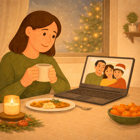 Natal longe de casa: quando saudade e alegria se encontram na mesma mesa