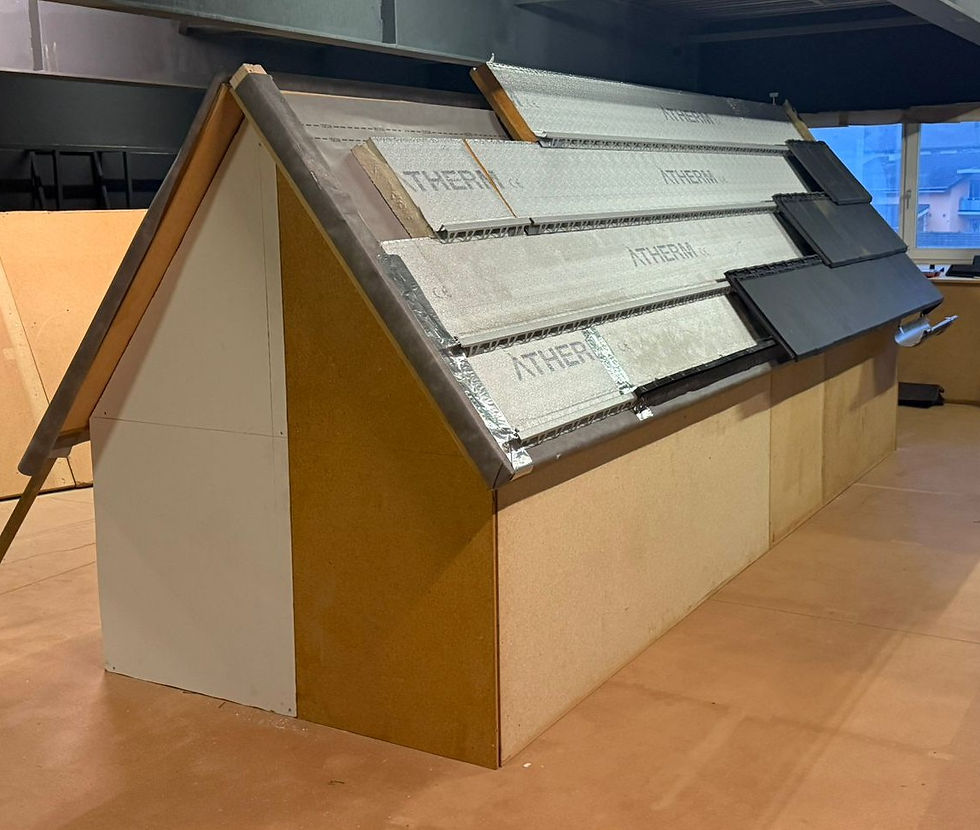 Showroom Dachdämmung VerdanaTherm Rothrist