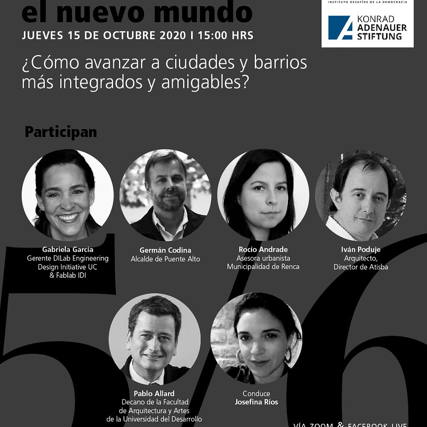 Webinar 5 IDD "Cómo avanzar a ciudades y barrios más integrados y amigables"