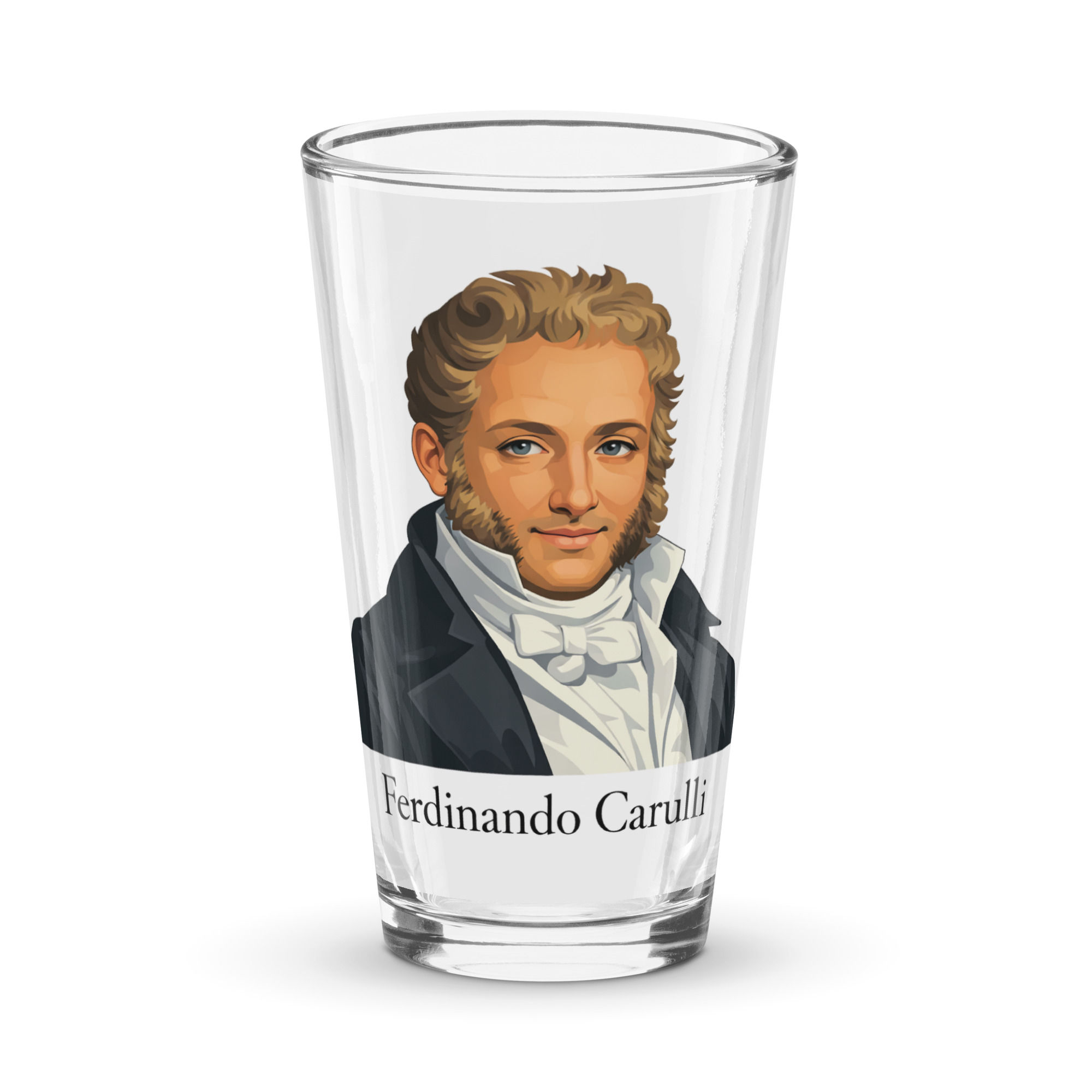 Shaker pint glass