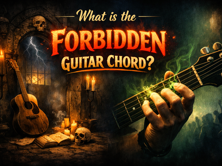 What Is the “Forbidden Guitar Chord”? The Fun Myth Explained