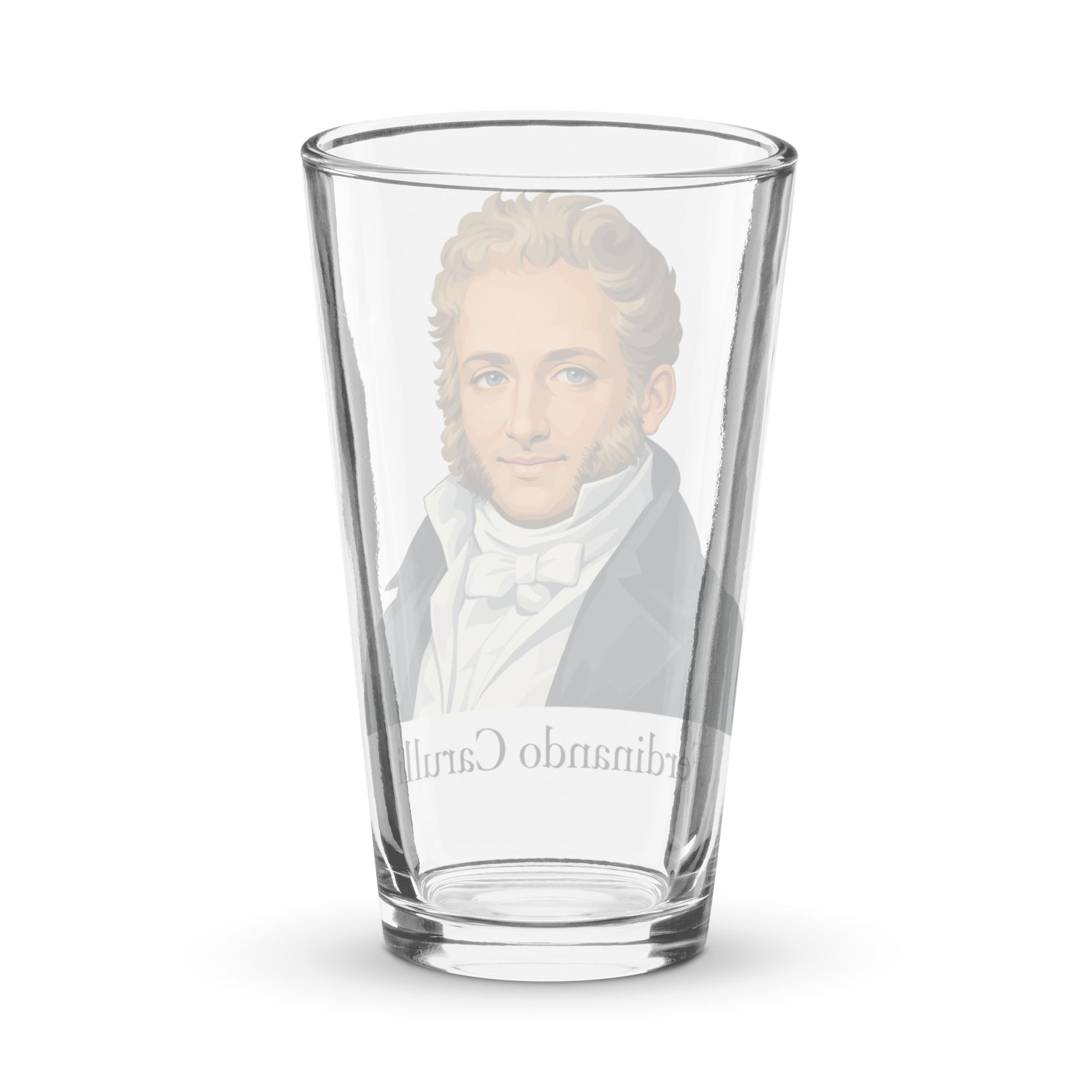 Shaker pint glass