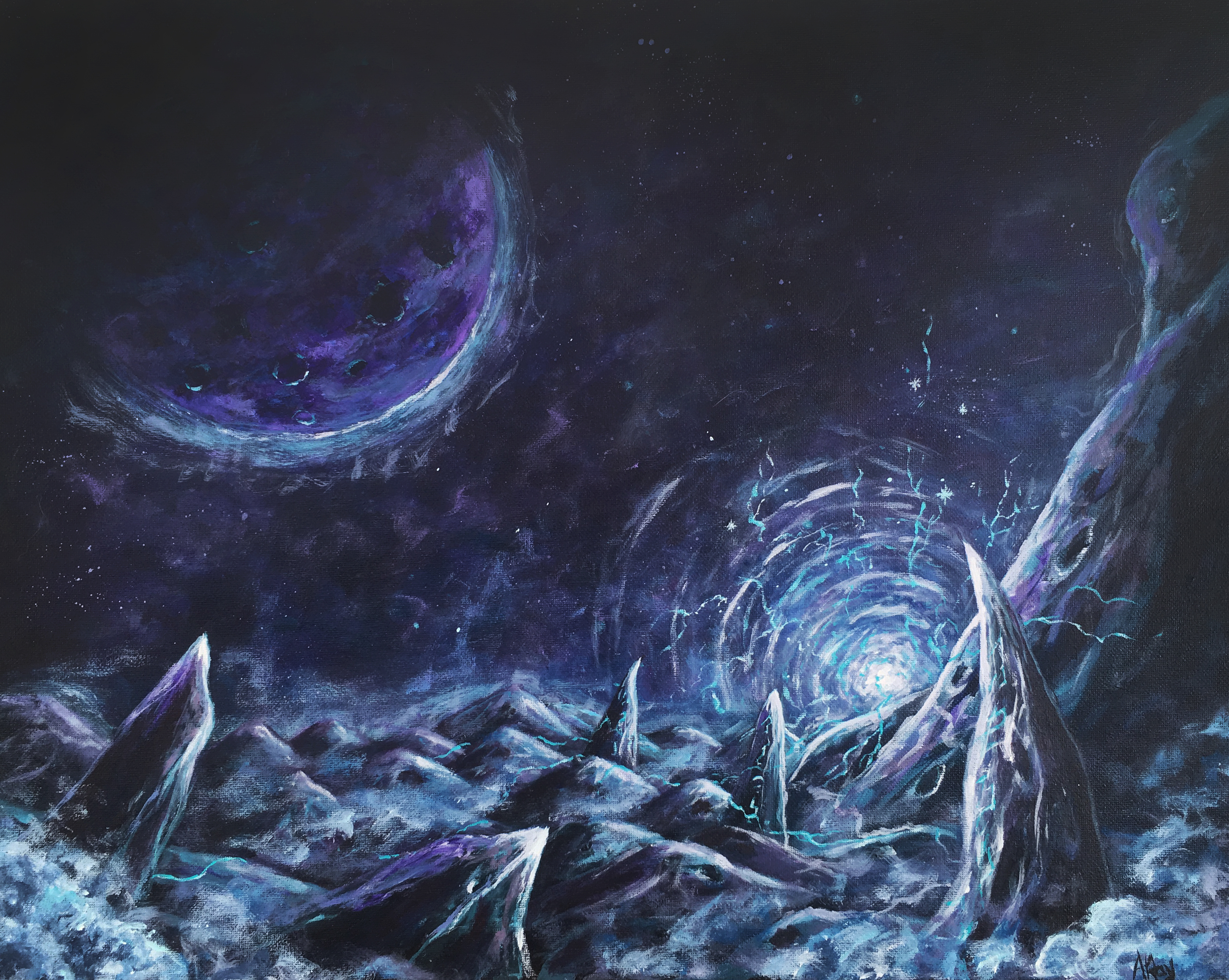 distant land