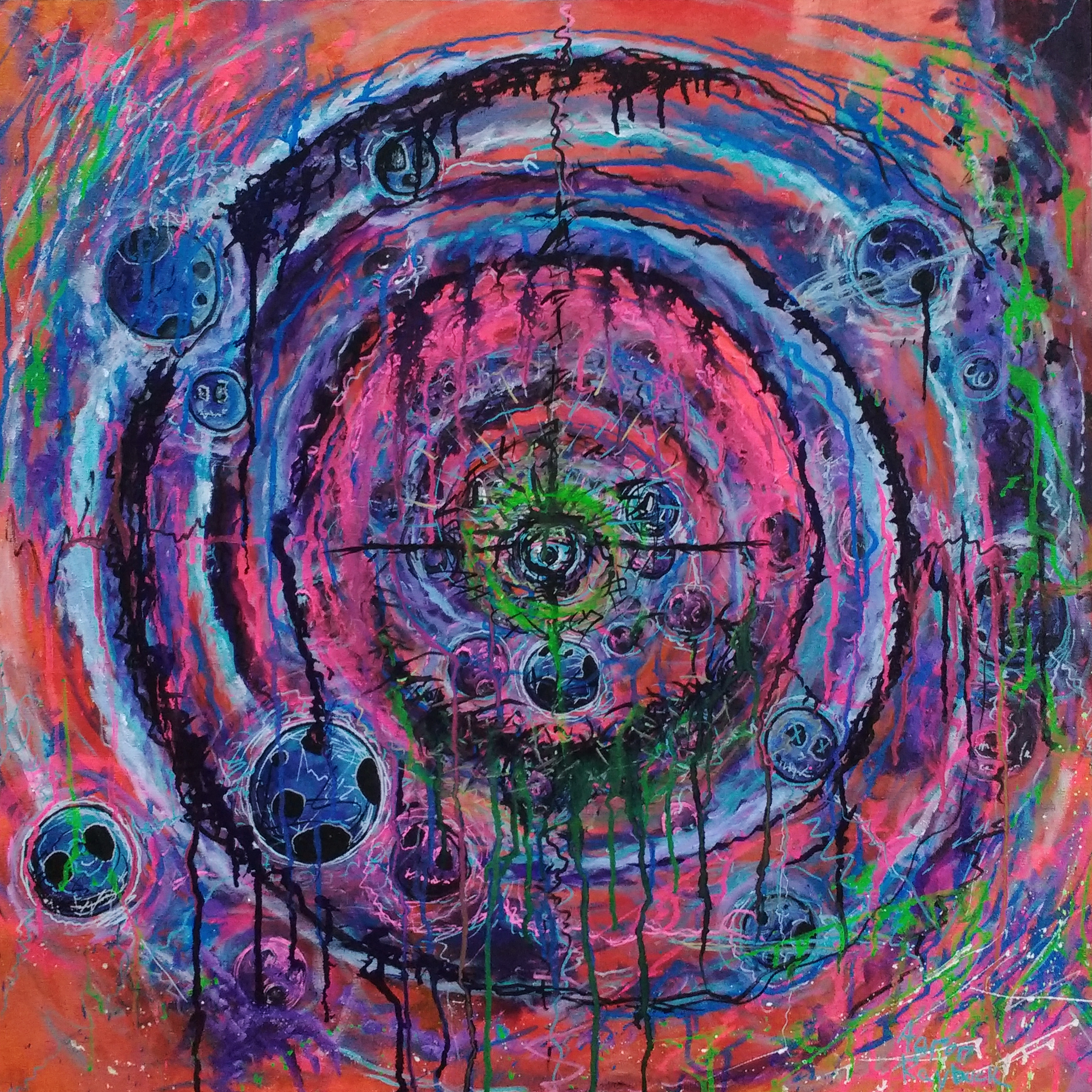 "Lost in the sauce" 30x30"