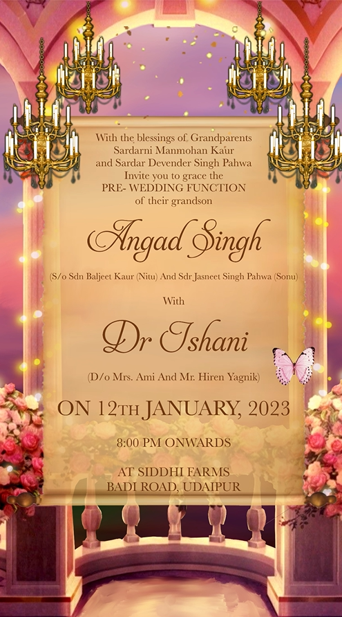 Enchanted Wedding Invite