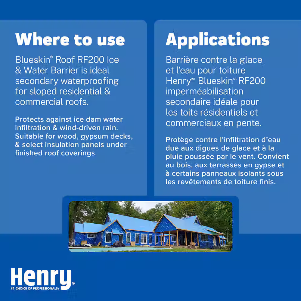 BlueSkin RF200 Underlayment (3 foot x 65 foot roll)