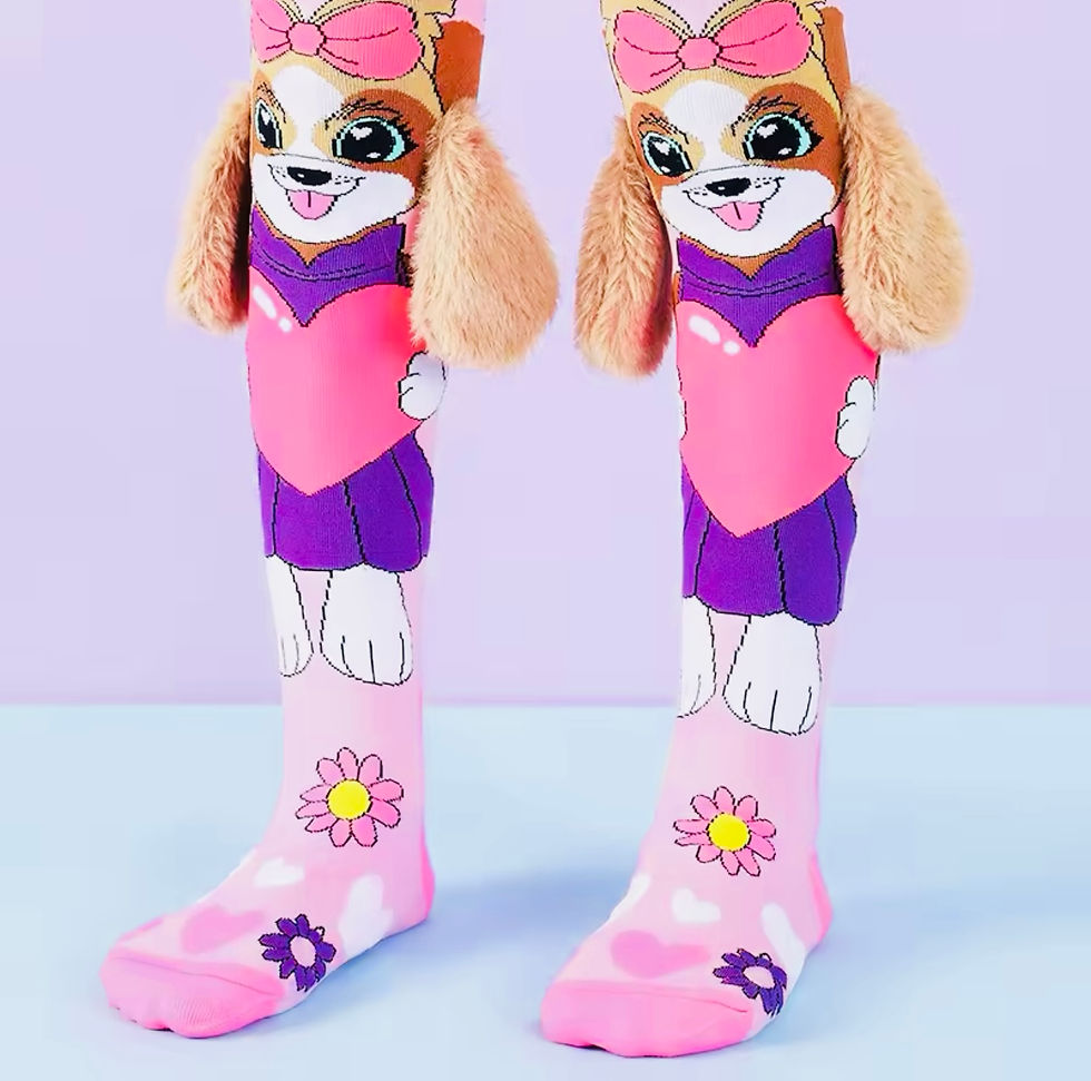 Whimsical Woofers Knee-High Socks