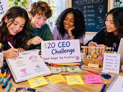 The $20 CEO Challenge: Could You Turn One Good Idea Into a Business?
