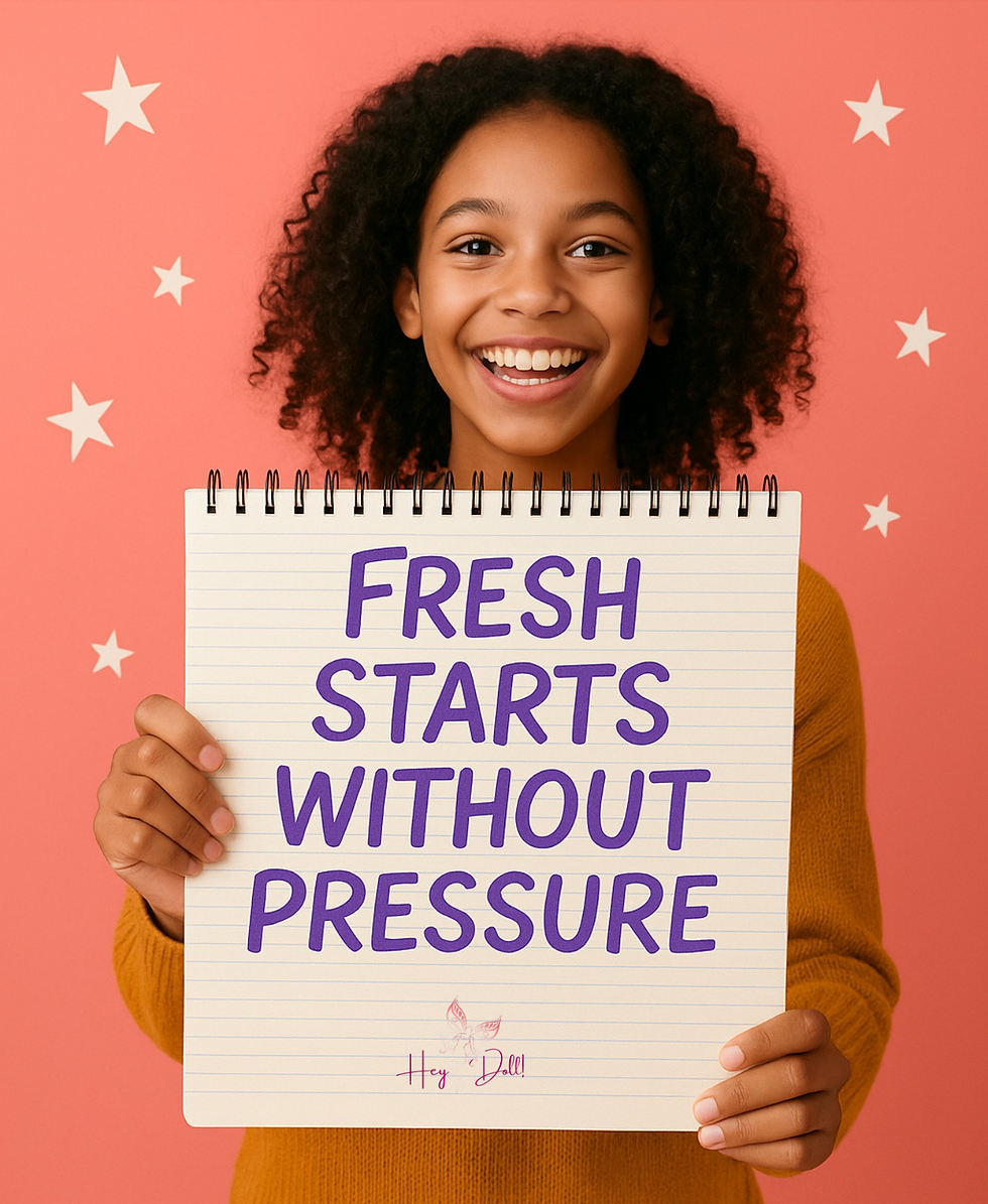 Fresh Starts Without Pressure