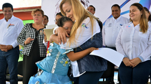 “Vamos a estar con ustedes, impulsando siempre la educación, muy cerca de ti”: Alma Laura Amparán