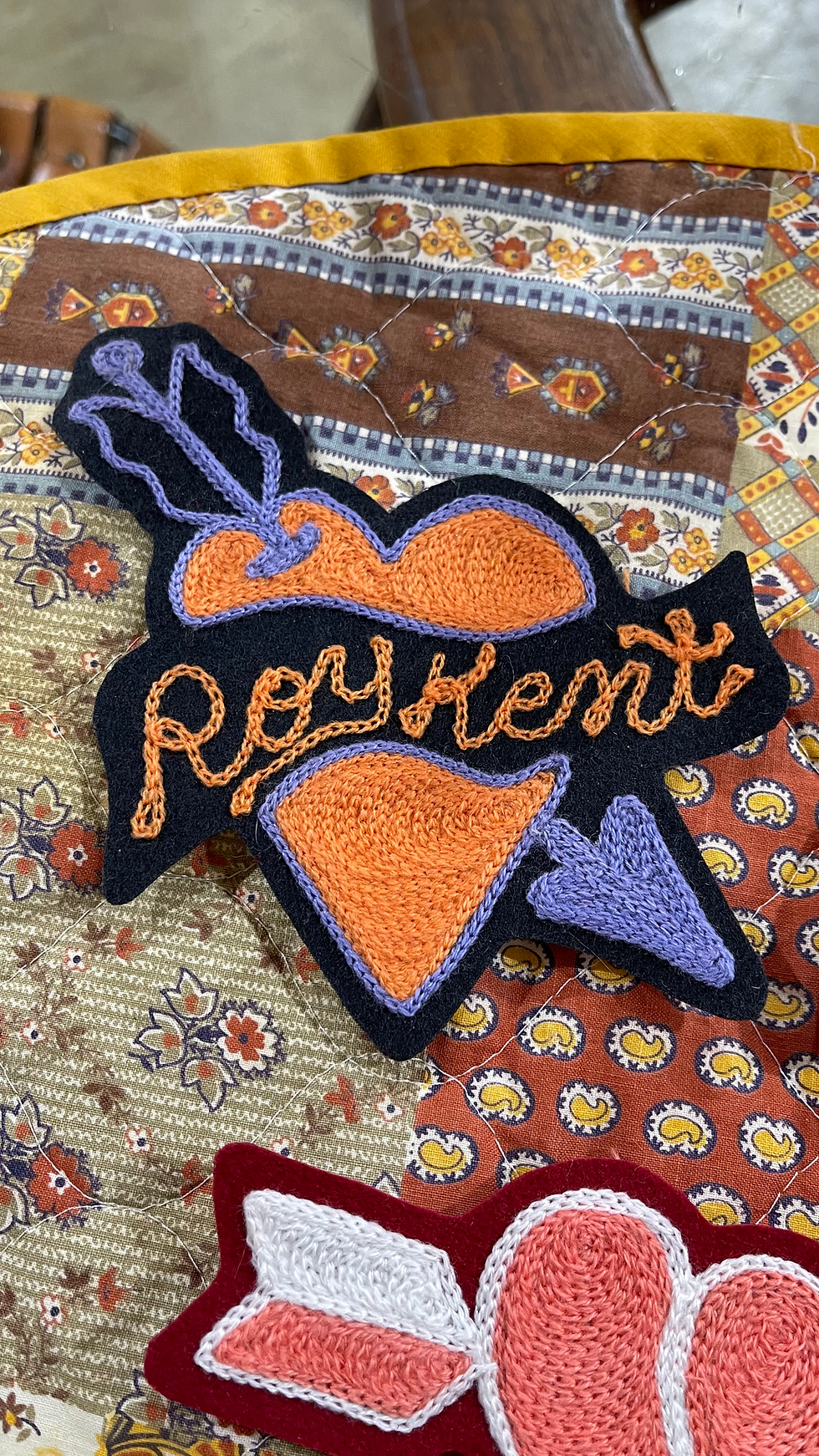 Thumbnail: Custom Valentine Heart Patch