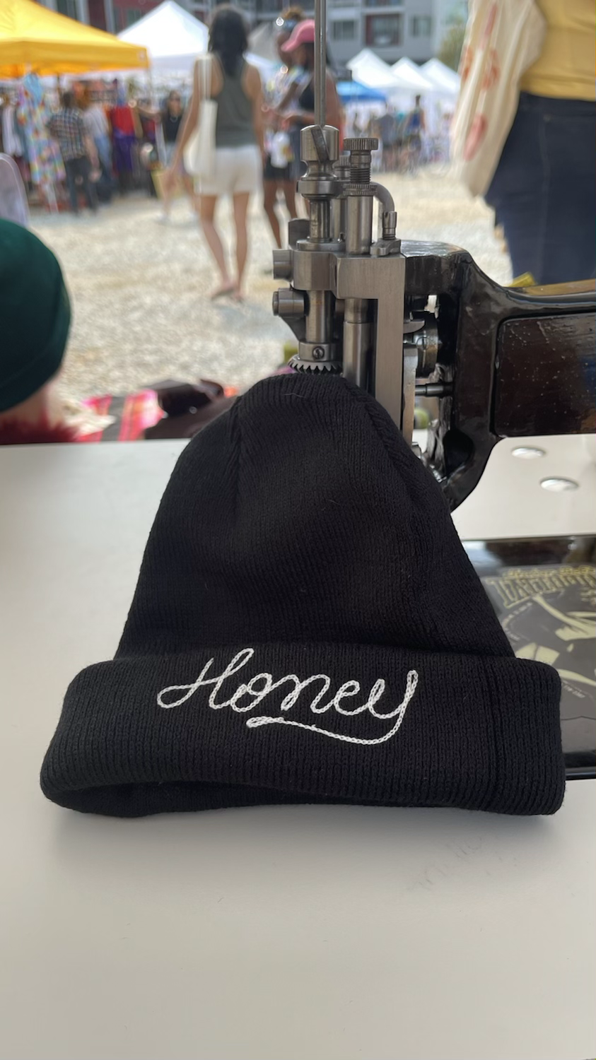 Thumbnail: Monogrammed Knit Beanie