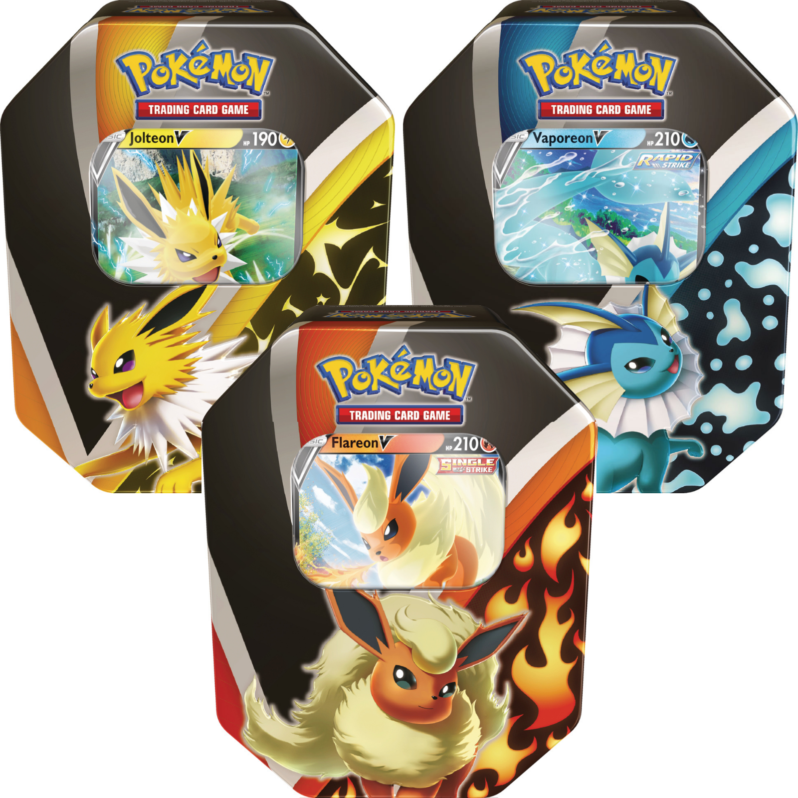 Pokemon Eevee Evolutions Tins