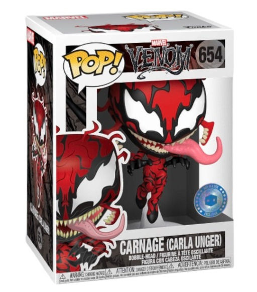 Marvel - Carnage (Carla Unger) #654 Vinyl Figure Funko POP!