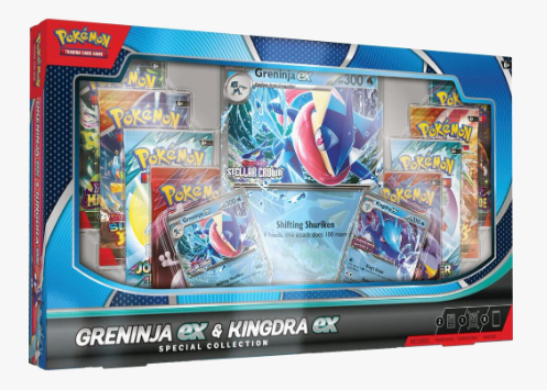 Greninja EX & Kingdra EX Special Collection Box