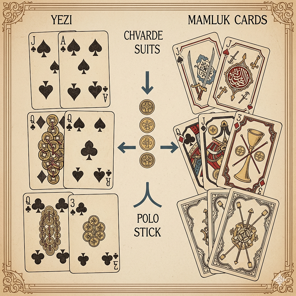 トランプの起源の地