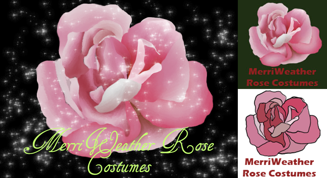 MerriWeather Rose Costumes branding