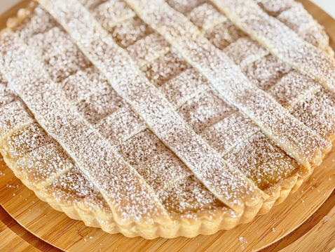 Nonna's Rice Ricotta Pie