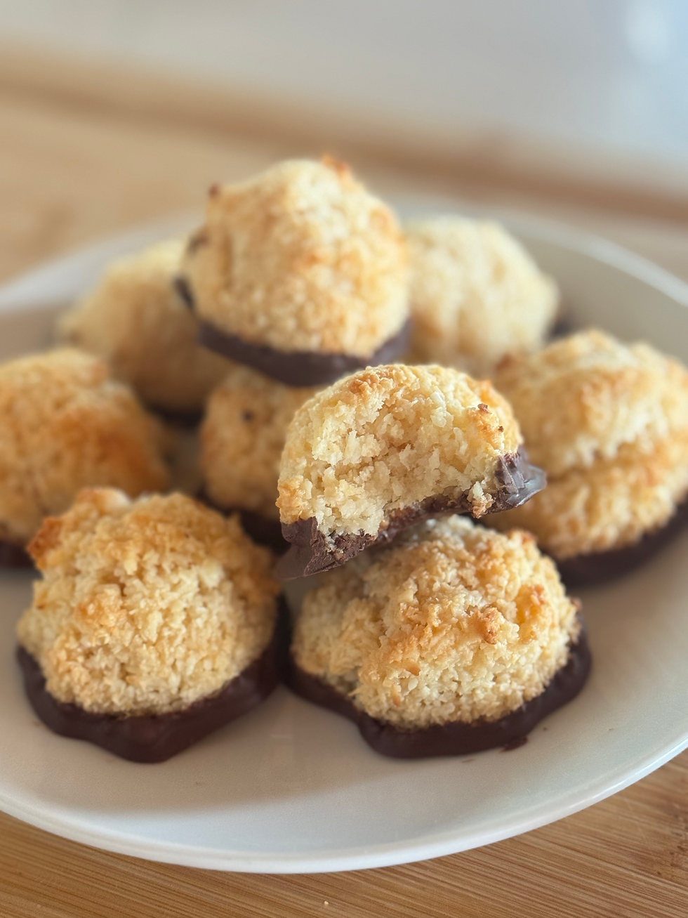 Coconut Macaroons (Baked)