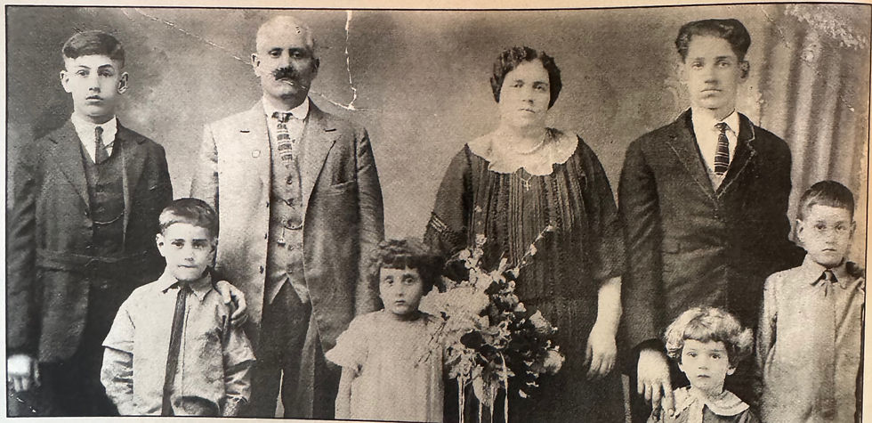 Photo of my family that immigrated from Italy.