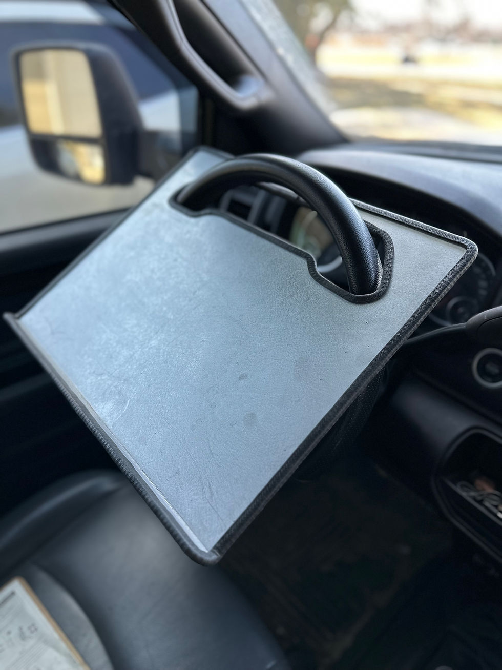Thumbnail: Steering Wheel Desk Tray