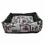 Thumbnail: Cama para Perro Lunics Negra Estampado Travel Grande