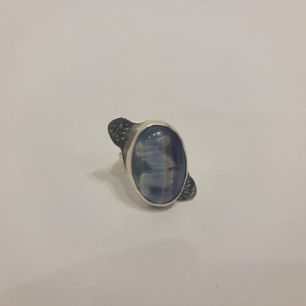"Wisplight" Silver Ring