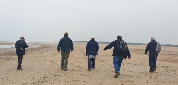 Beach walk