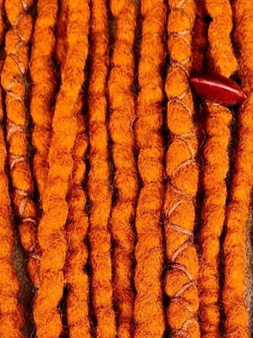 ginger Wurzelhex Wolldreads