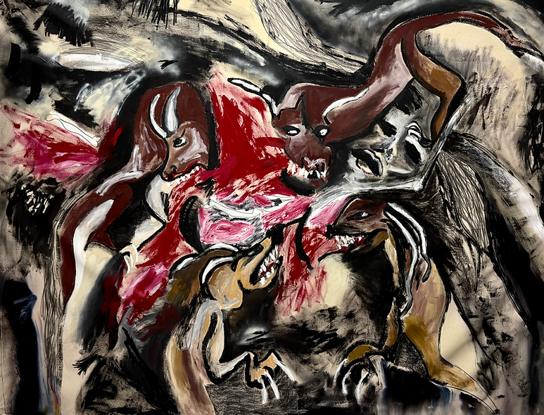 MAIA DEL ESTAL PAINTING